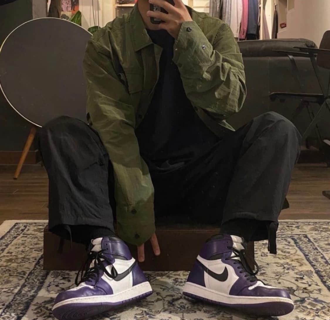 조던1 레트로 하이 OG 코트퍼플 275 상품이미지2