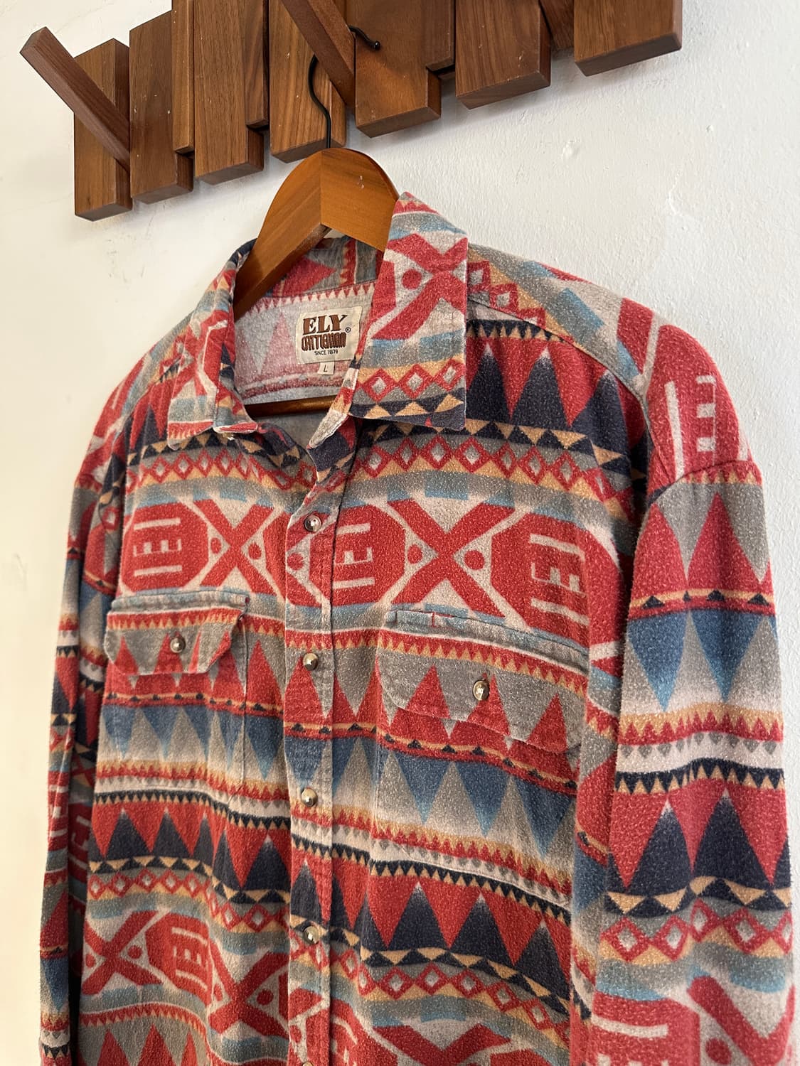90s 블랭킷 나바호 웨스턴 셔츠 상품이미지2