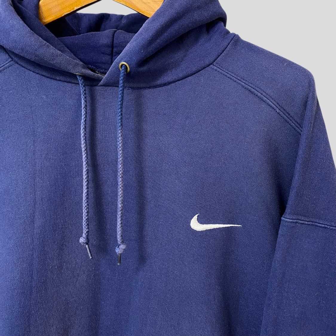 (L)90s 나이키 스우시 로고 후드티셔츠 상품이미지5