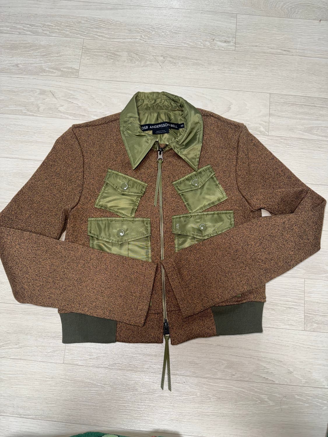 앤더슨벨 멀티 포켓 MA-1 가디건 XS 상품이미지2