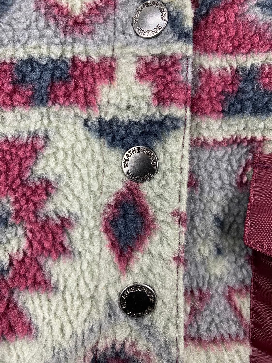 Weatherproof vintage 아즈텍 플리스 풀오버 반집업 L 상품이미지3