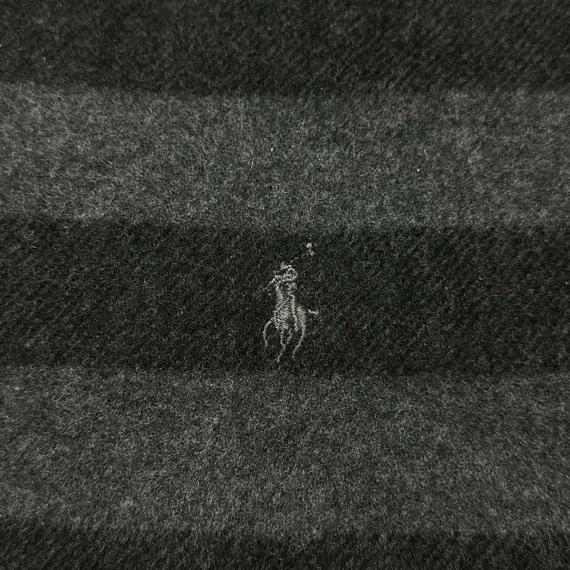 폴로 랄프로렌 램스 울 그레이 패턴 머플러 목도리 상품이미지3