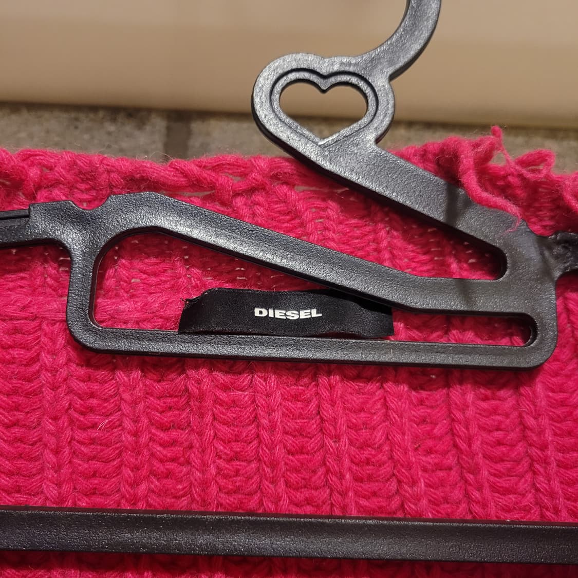 디젤 오버사이즈 크롭 니트 S 상품이미지6