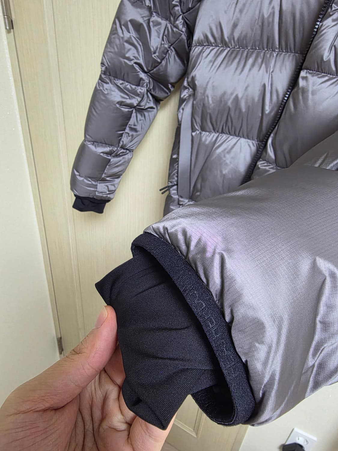 페더다운hd 애쉬그레이 M(100-103) 판매 상품이미지6