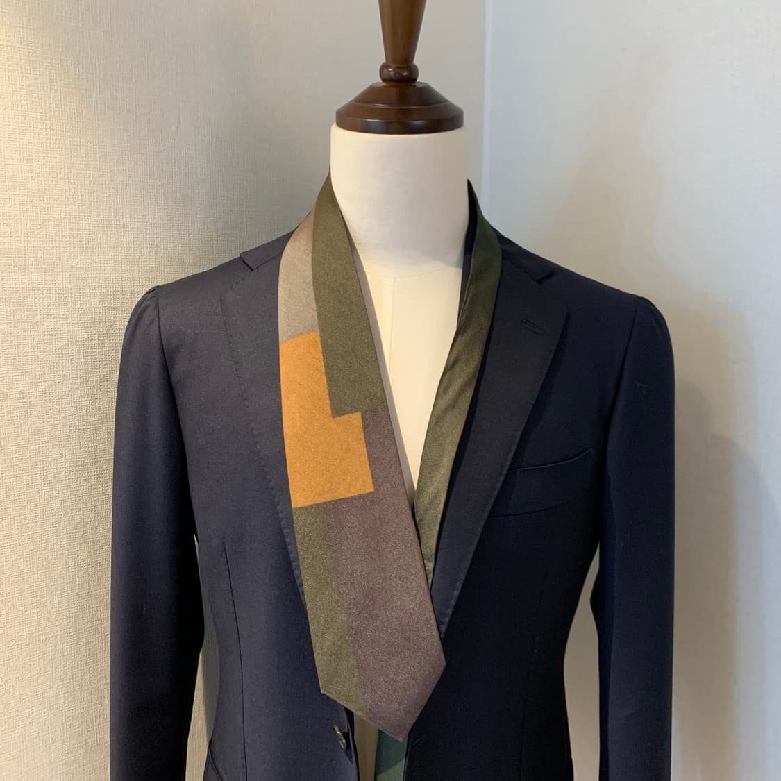 이세이미야케 명품 클래식룩 코디 정장넥타이 A+등급 8.8cm 상품이미지1