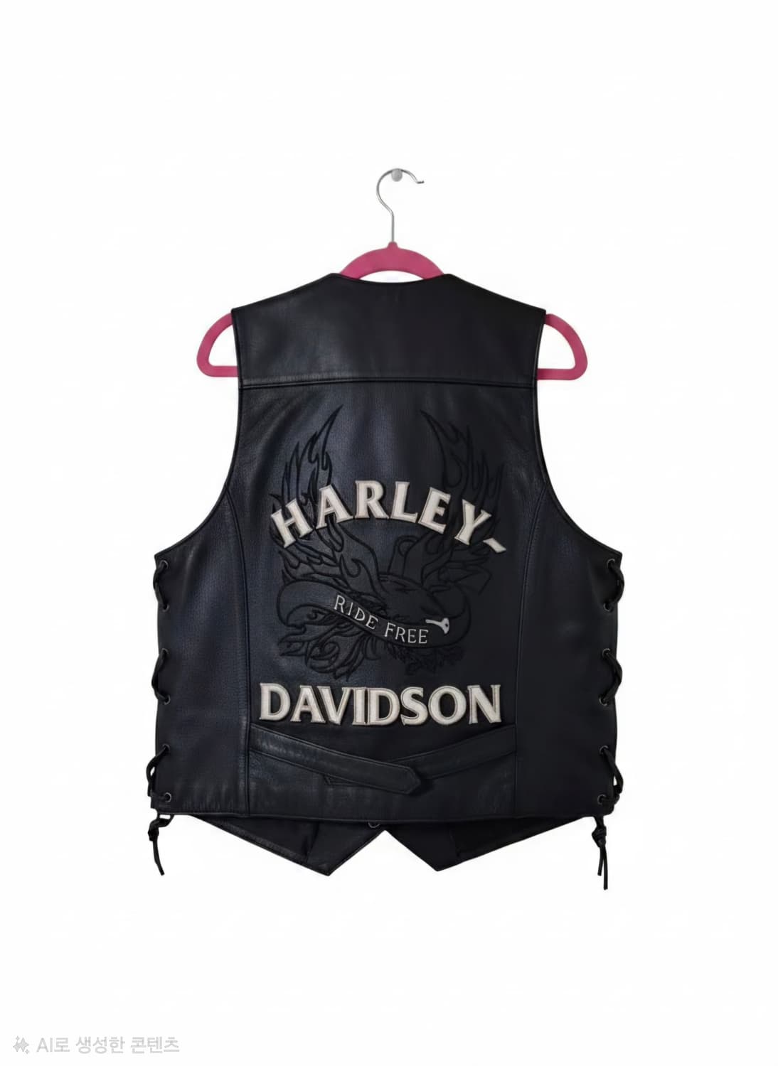 할리데이비슨 가죽 베스트 상품이미지6