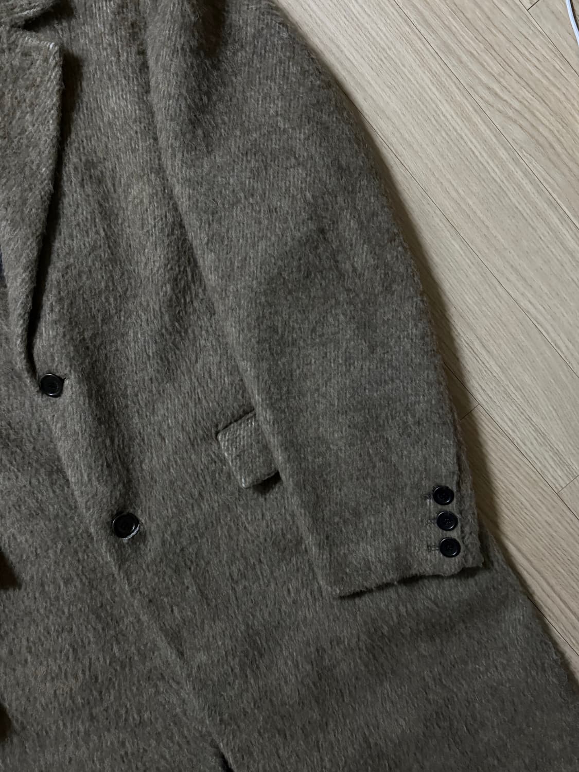 24FW 아모멘토 헤어리 코트 L  상품이미지4