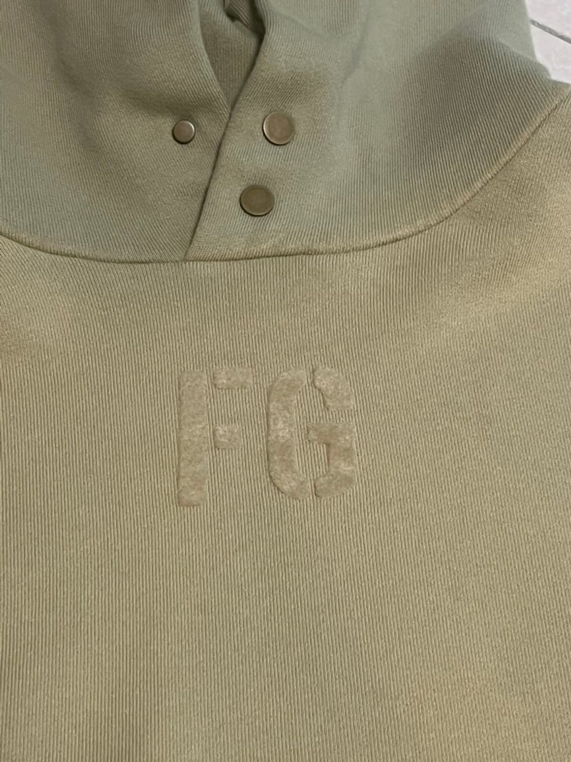 피어오브갓 7th 그린 빈티지 후드 s사이즈 100 상품이미지3