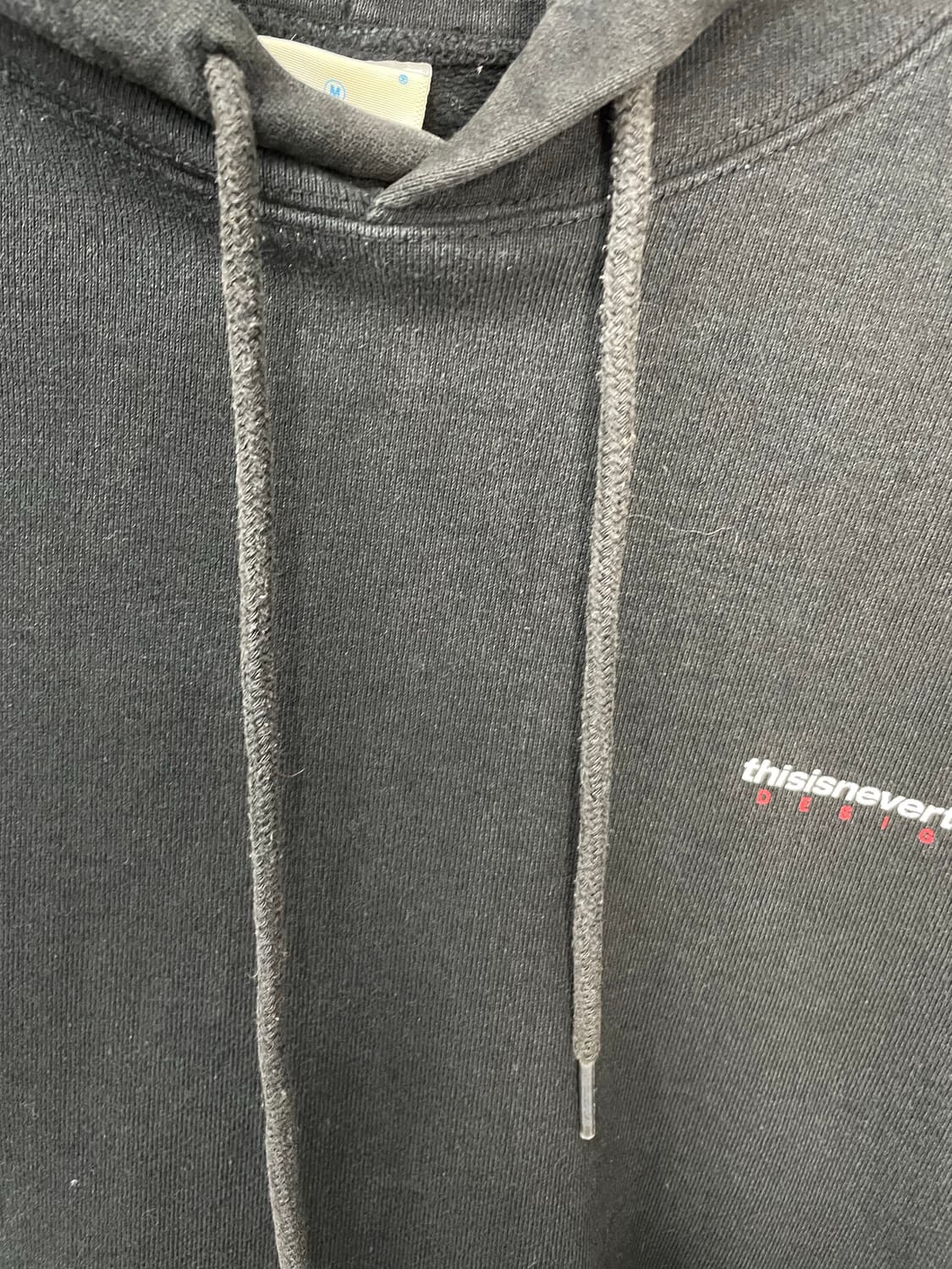 디스이즈네버댓 블랙 로고프린팅 후드티 H1081 상품이미지8