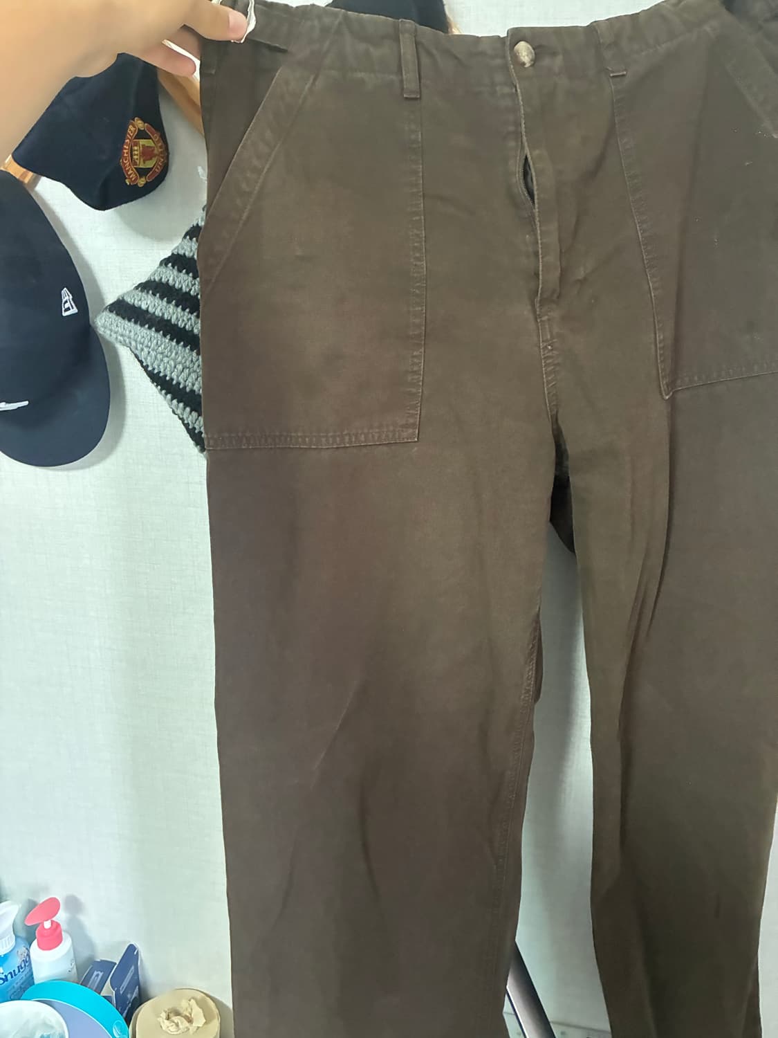 토피 브라운 팬츠xl 상품이미지4