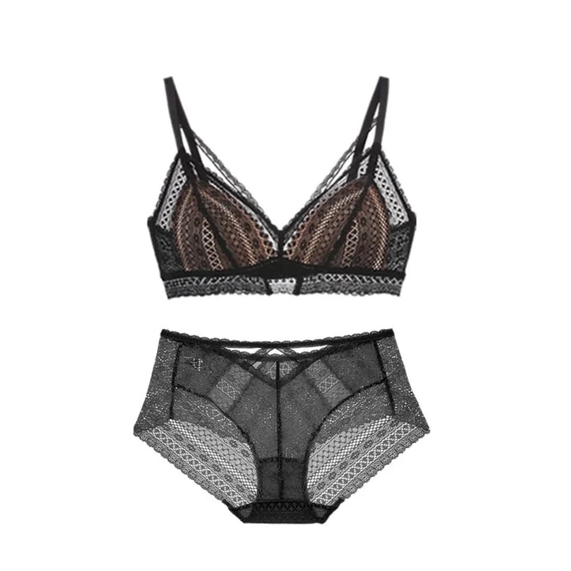 러브엔젤 브라렛 블랙, 아이보리 2개 일괄 상품이미지4