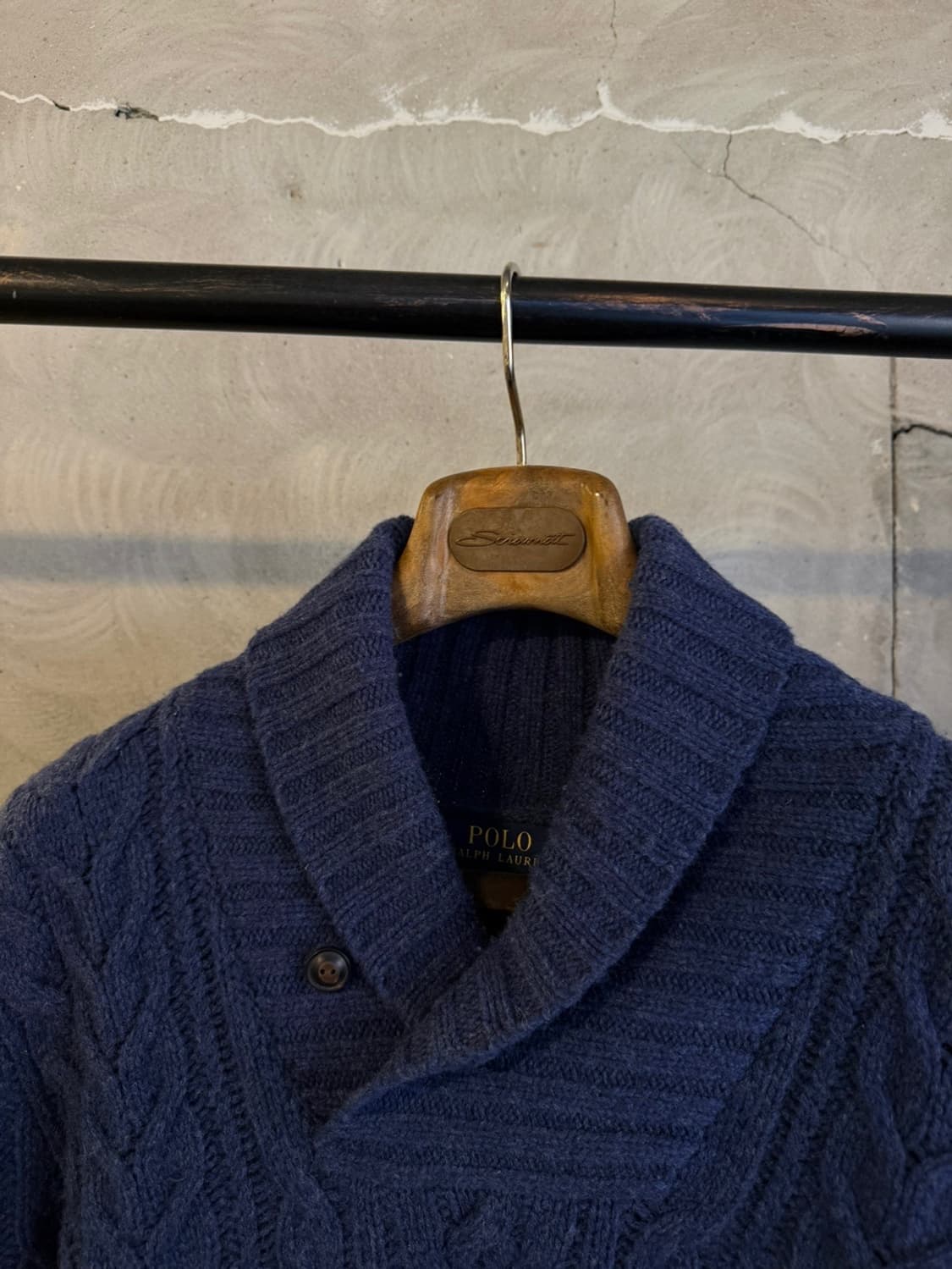 폴로 랄프로렌 숄칼라 니트 100 상품이미지3