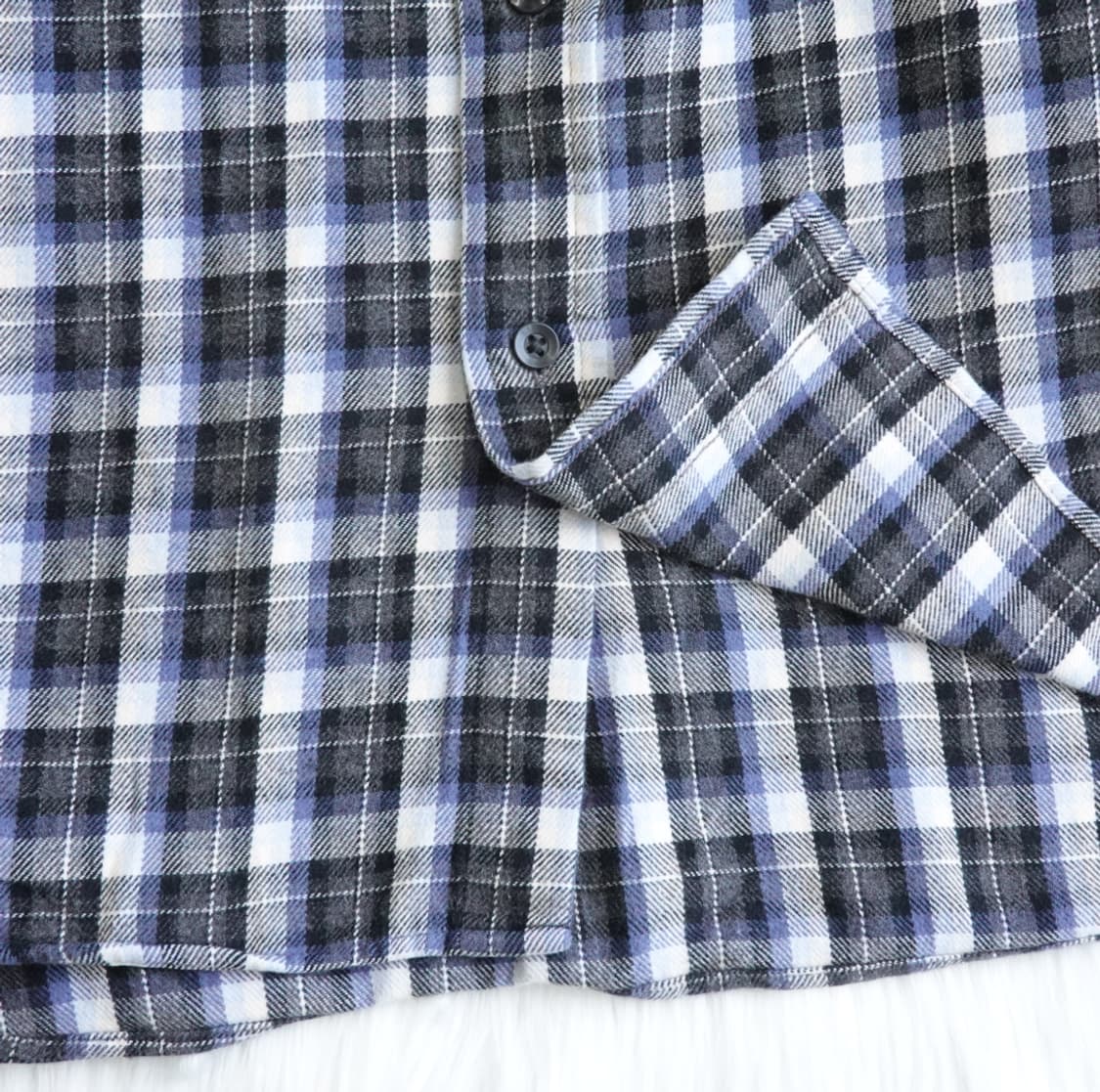 빈티지 체크 셔츠 1980 상품이미지6