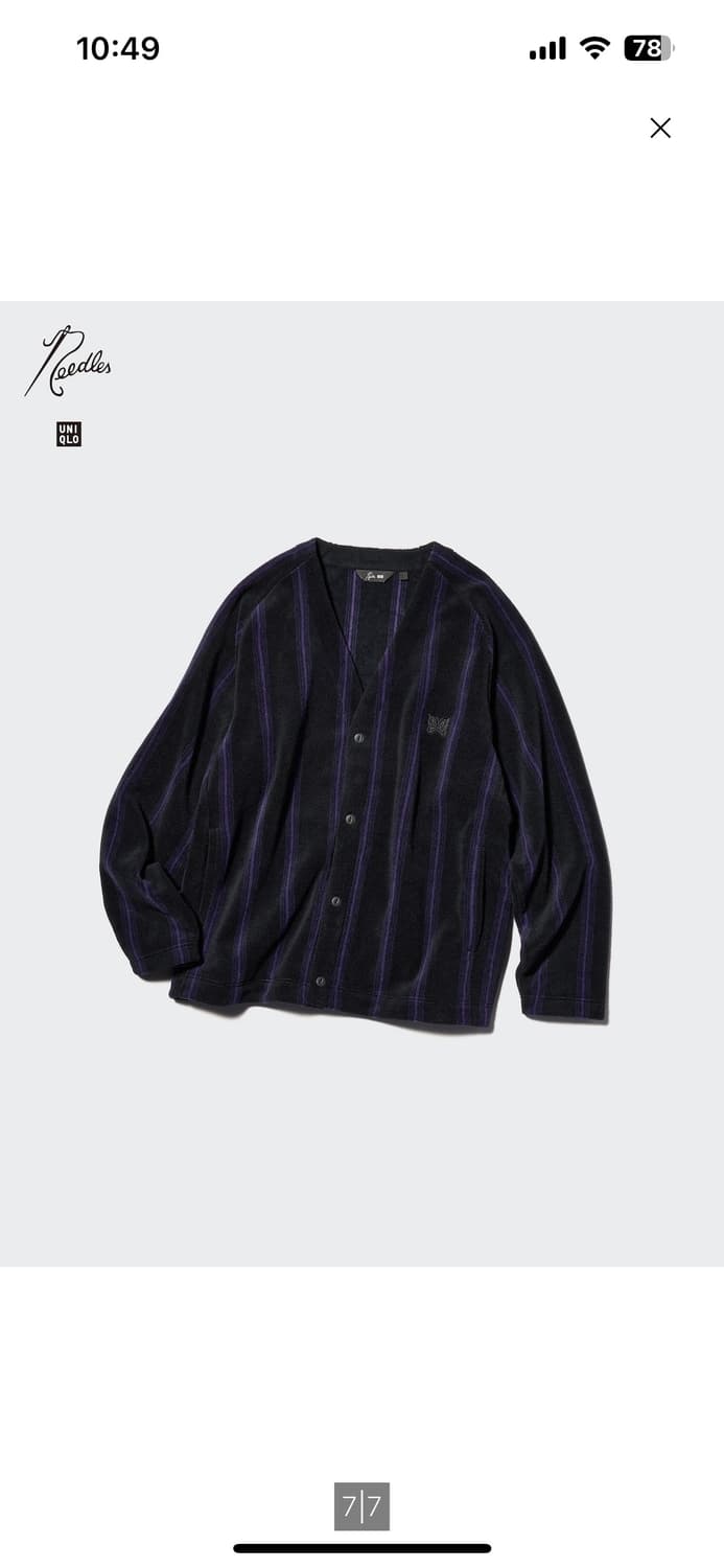 유니클로 니들스 가디건 XL 새상품 상품이미지4