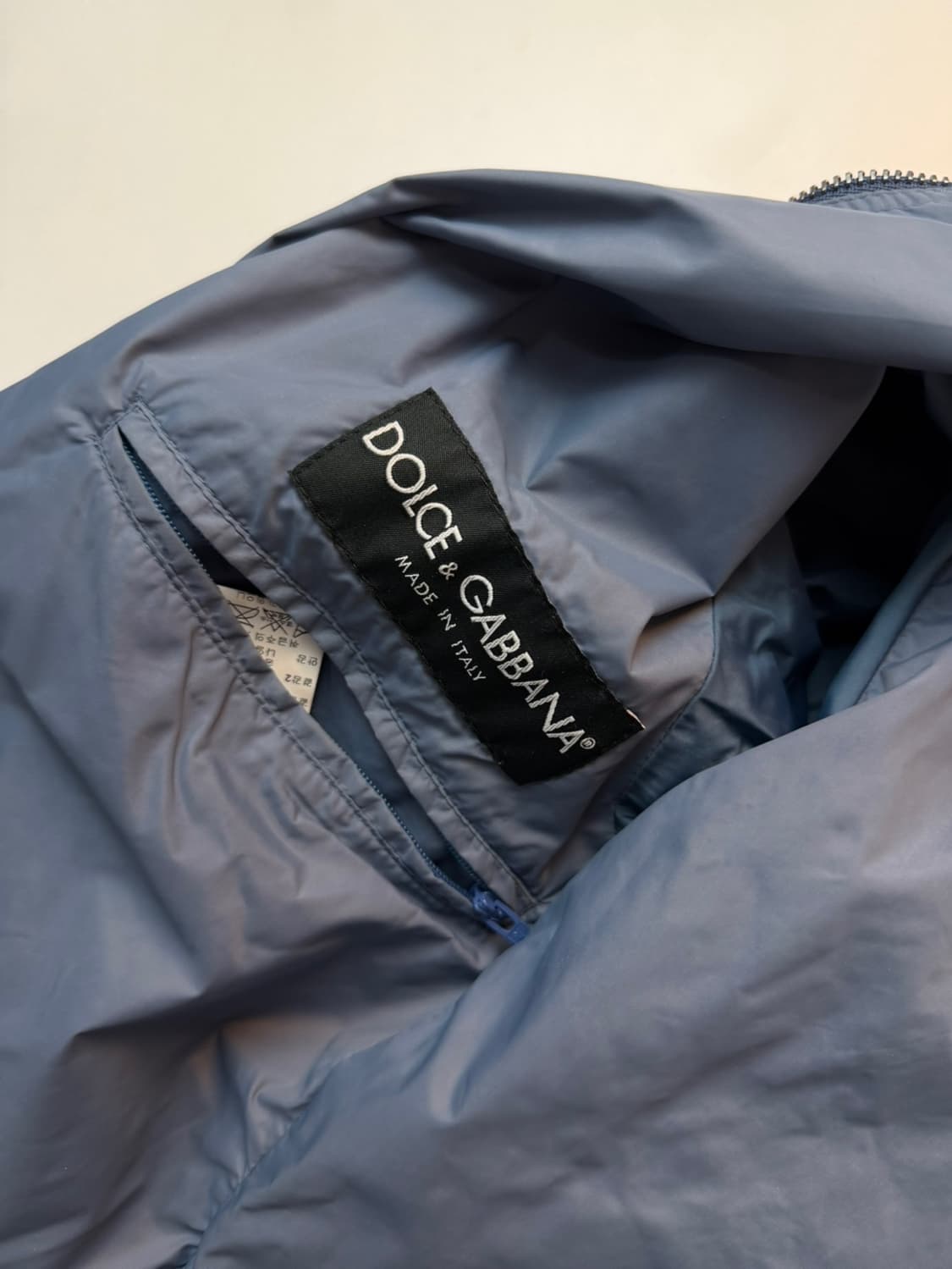 돌체앤가바나 레더 트림 나일론 자켓  상품이미지8