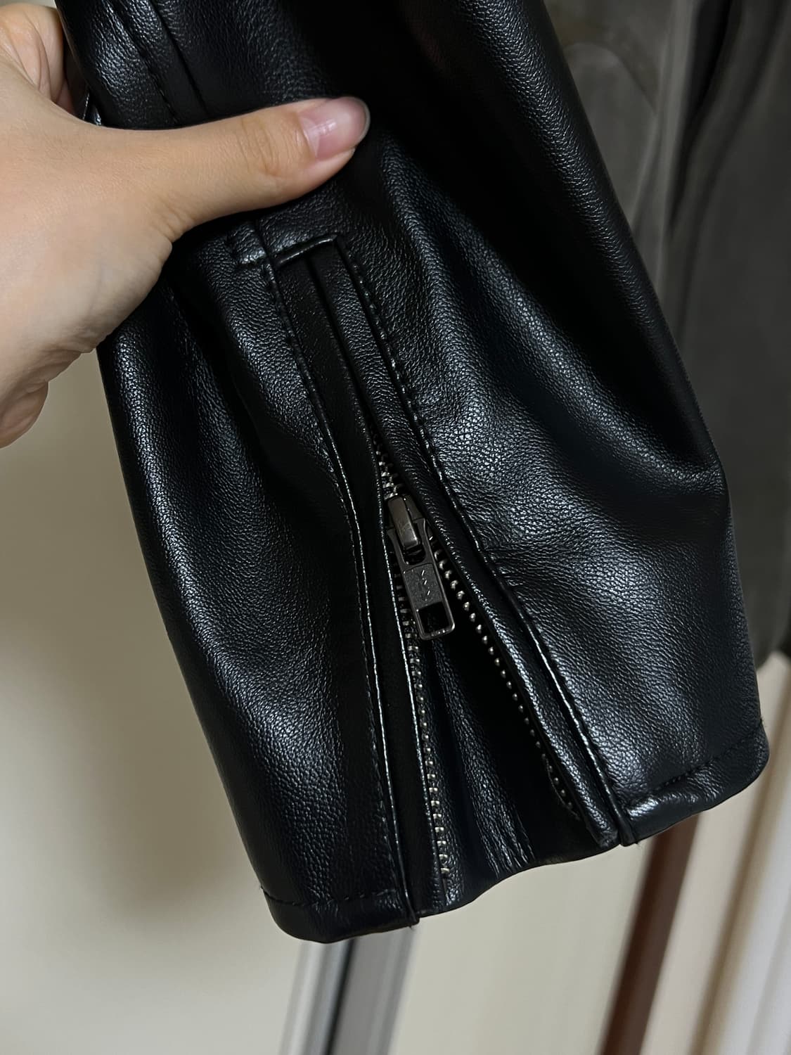 (새상품) 데어드 가죽자켓 상품이미지8