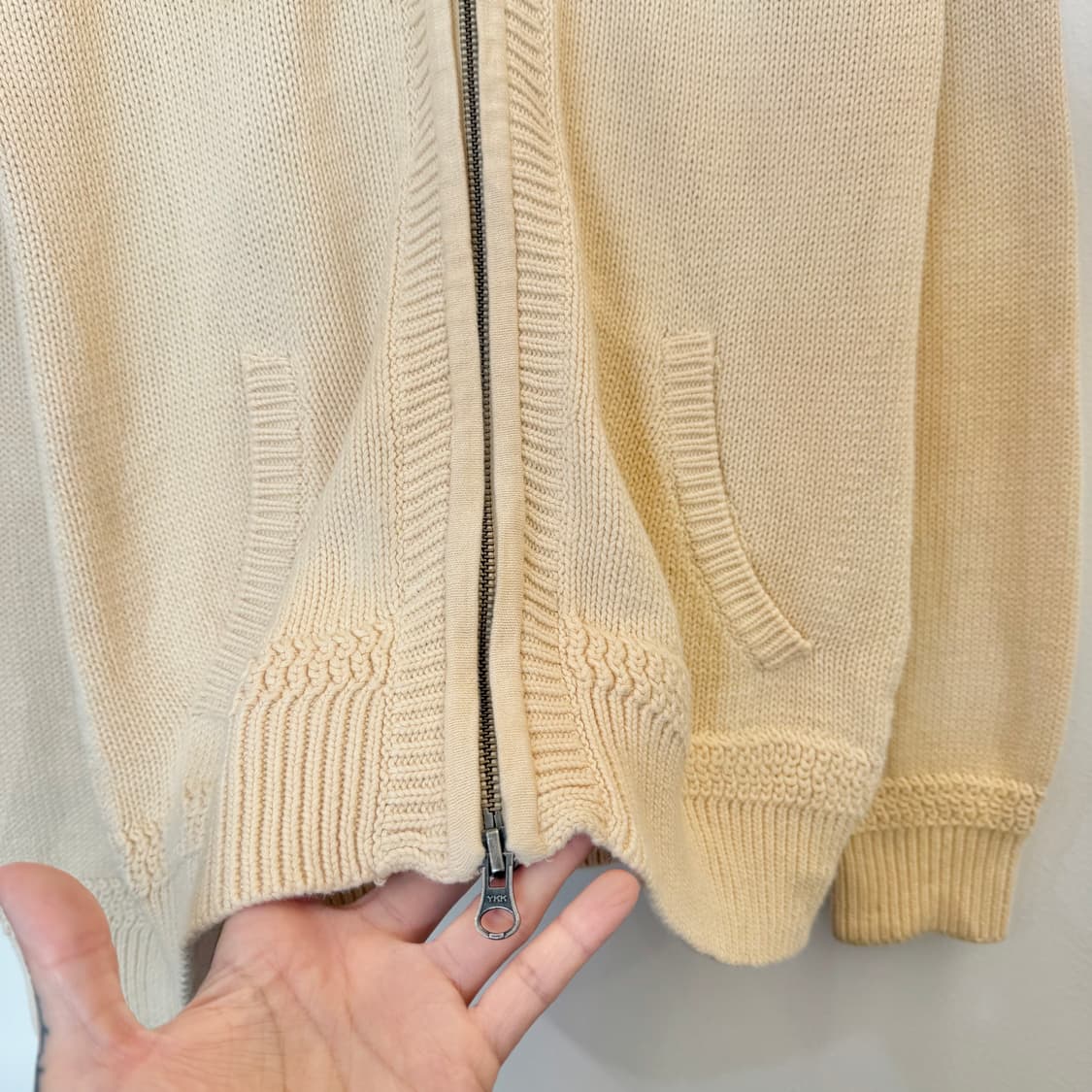 아비렉스 아이보리 집업 상품이미지4