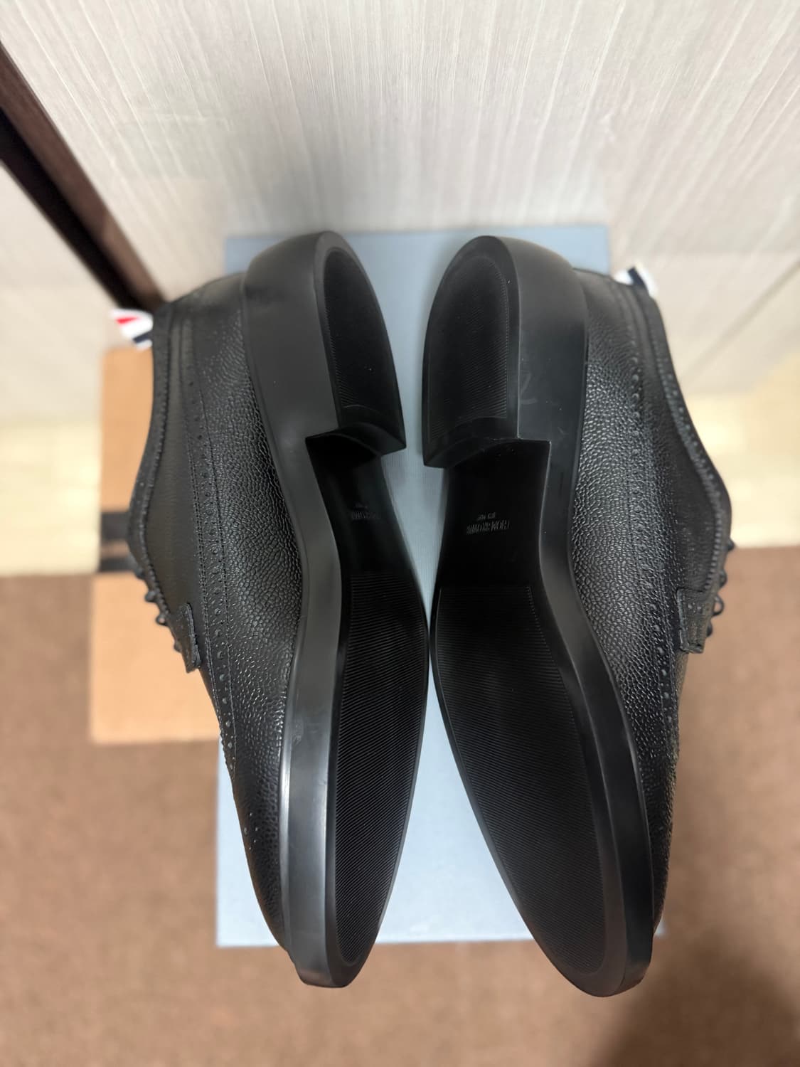 톰브라운 브로그 로퍼 mfd002h00198 (새상품, US9) 상품이미지4