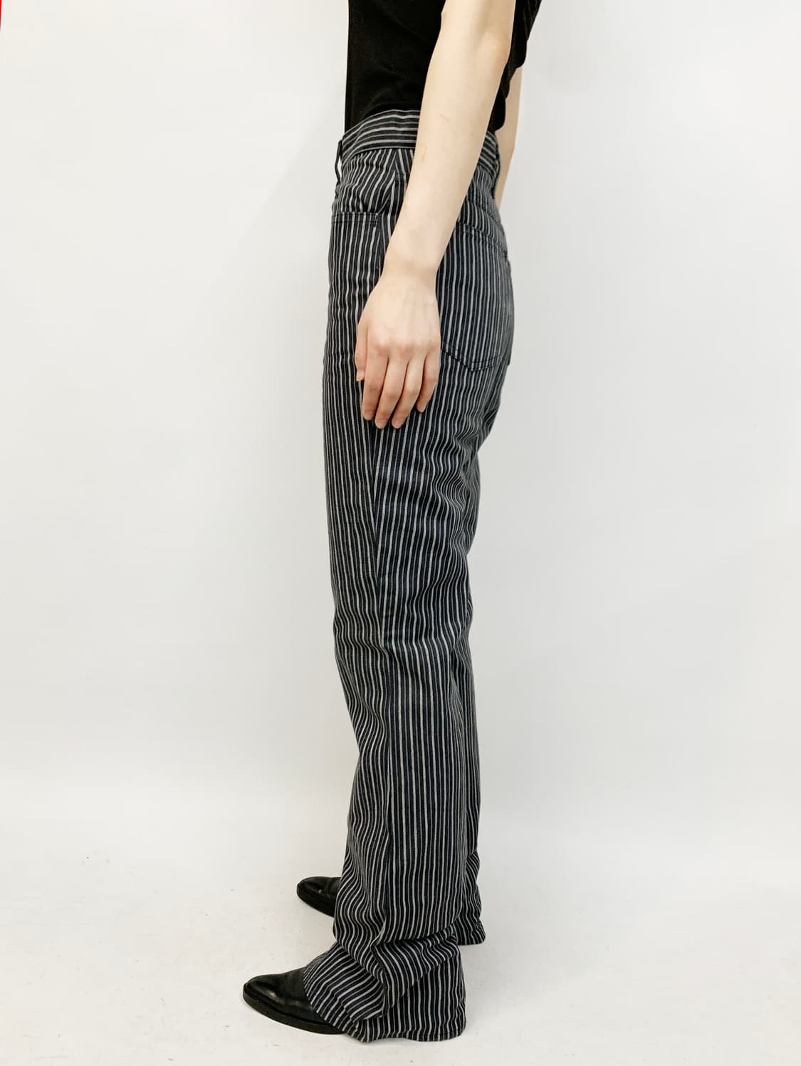  Prochaine by Effecis 스트라이프 팬츠 상품이미지3