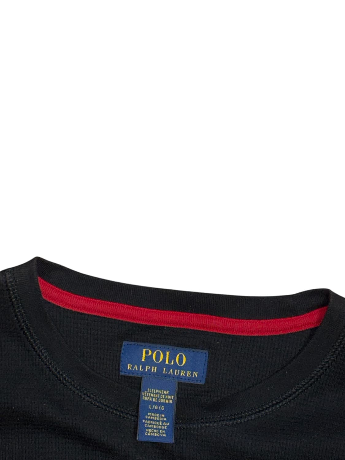 폴로 랄프로렌 와플 롱슬리브 상품이미지4