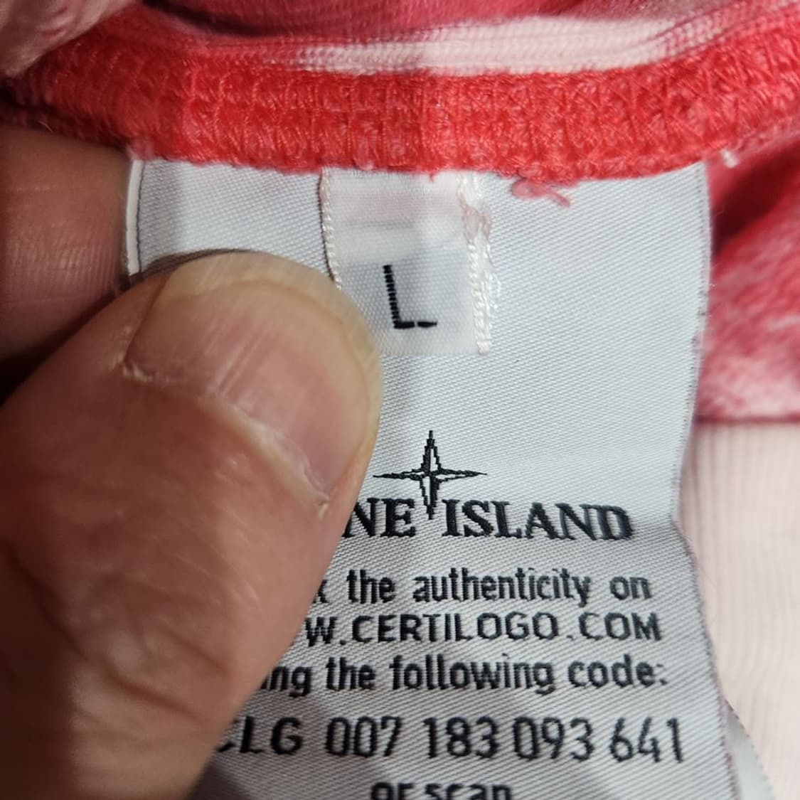 [남L]스톤아일랜드 타이다이 맨투맨[Y63-173] 상품이미지8