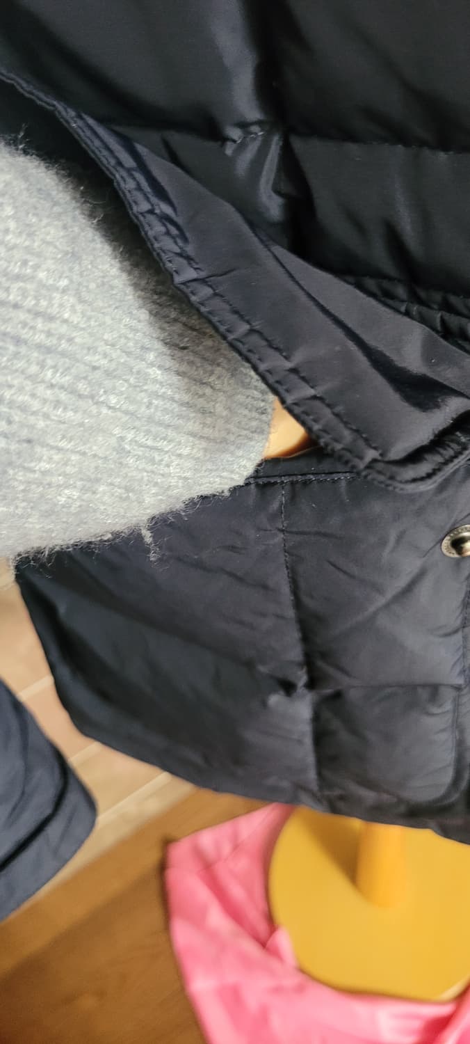 (남성105사이즈)OLZEN 남성 네이비 다운 패딩 상품이미지5