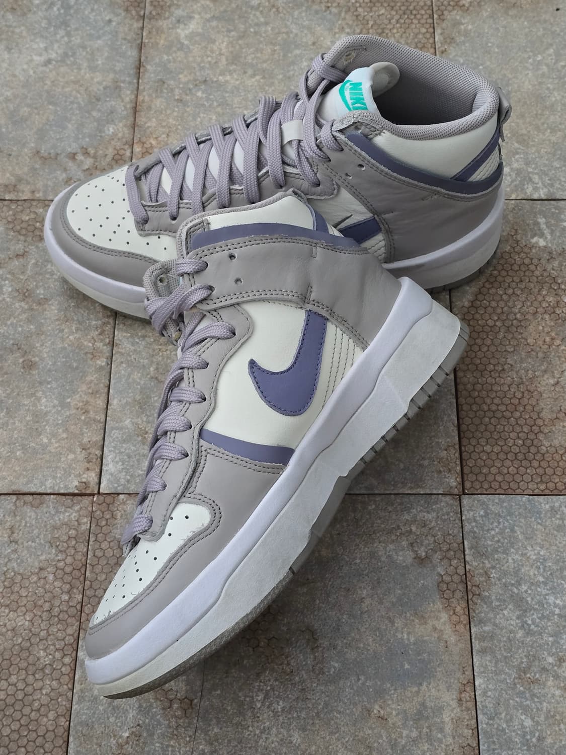 (240)나이키 덩크 하이 업 아이언 퍼플  상품이미지5