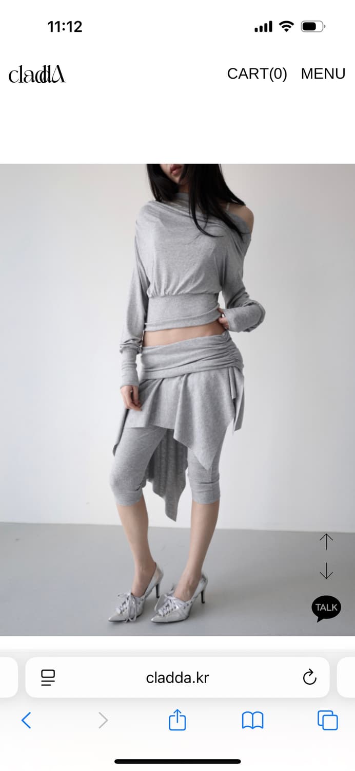 클라따 unbalance t (black) 상품이미지6