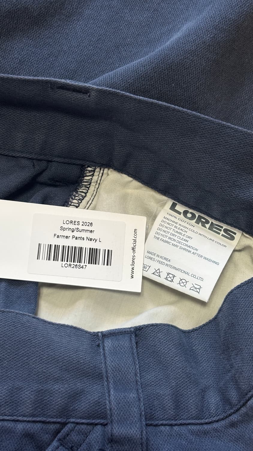 Lores 26ss farmer pants 상품이미지3