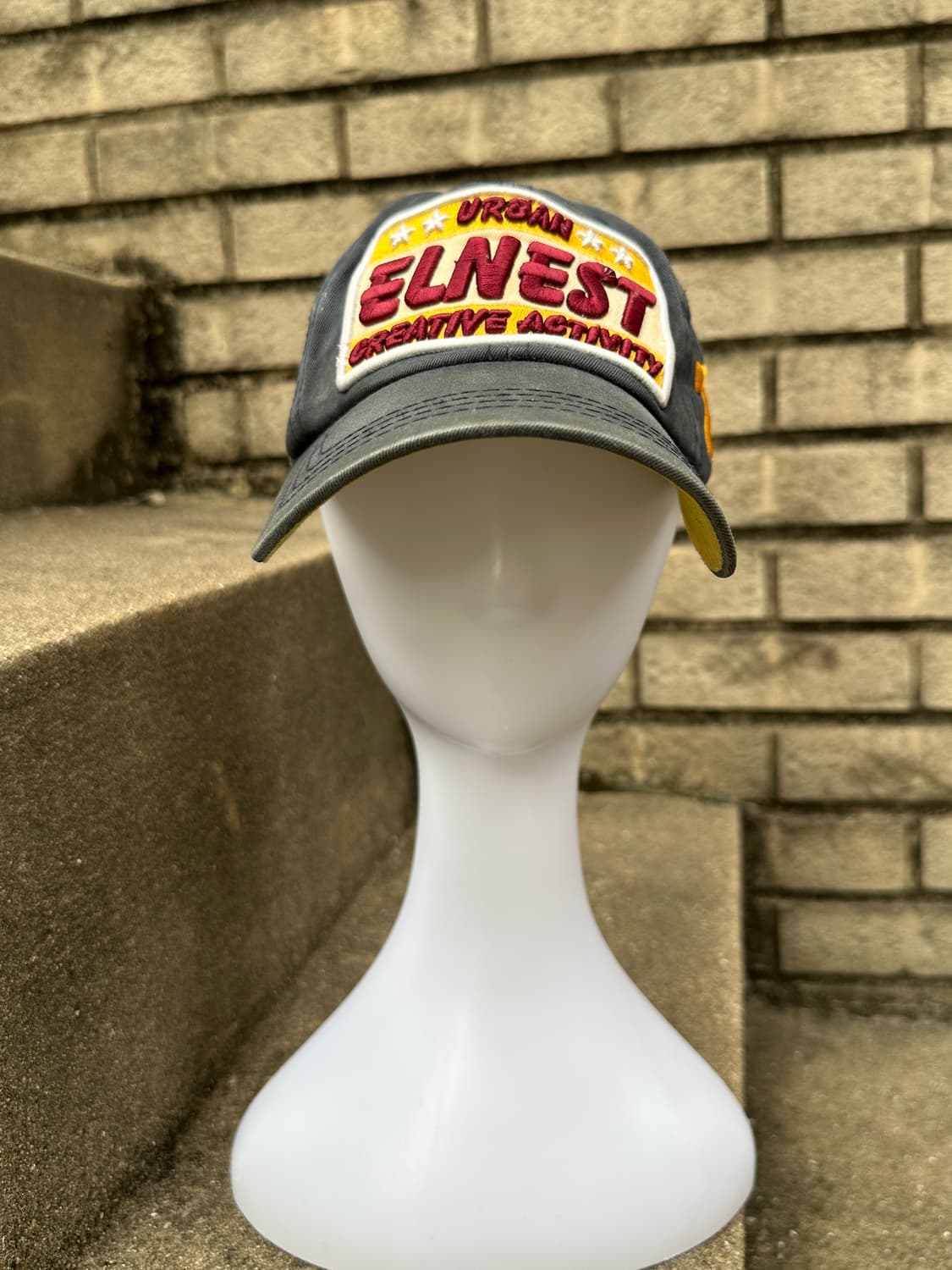 Vintage washing embossed cap 상품이미지6