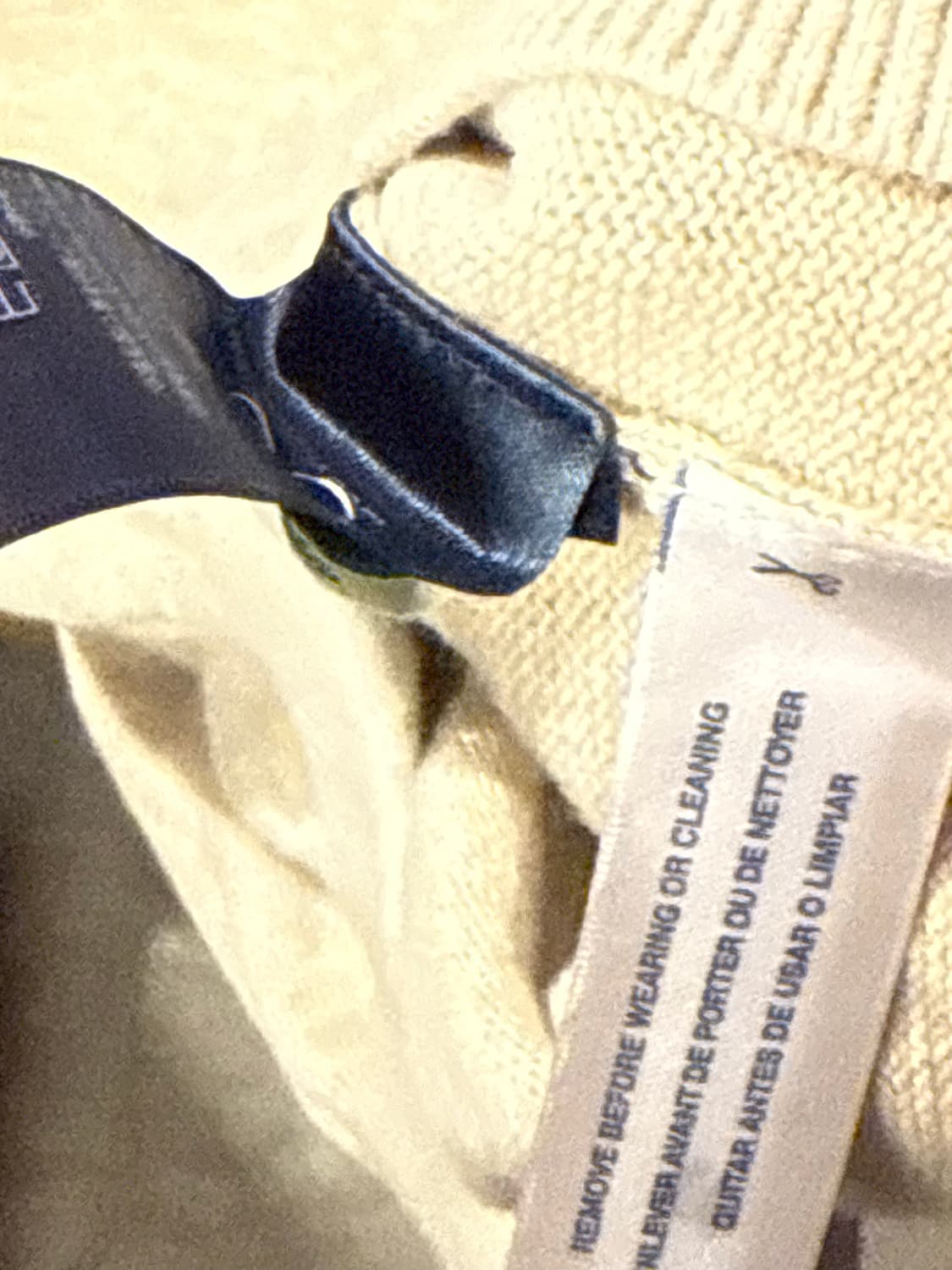 타미힐피거 베이지 니트 상품이미지3