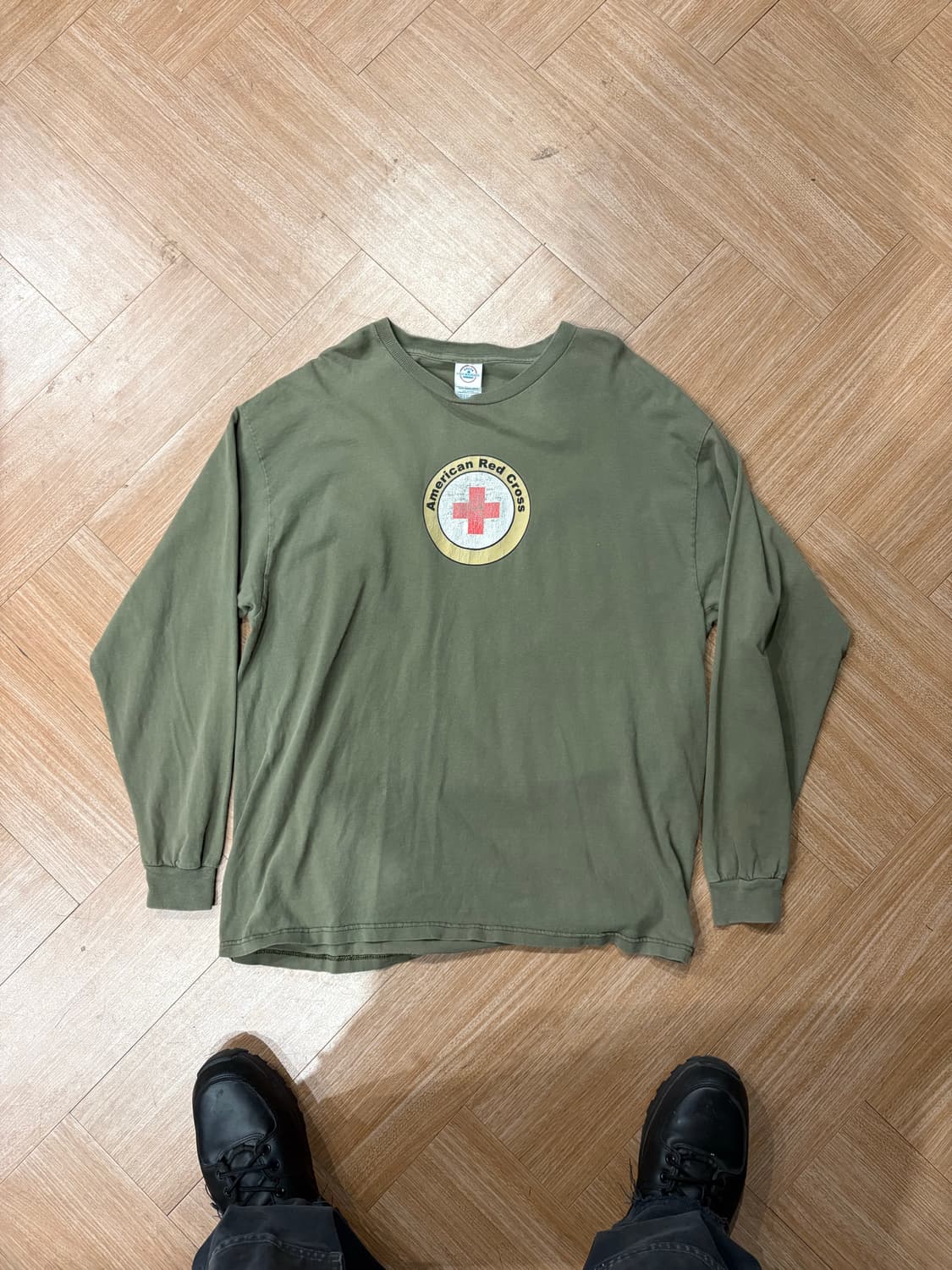 00s Red Cross 롱슬리브 상품이미지1