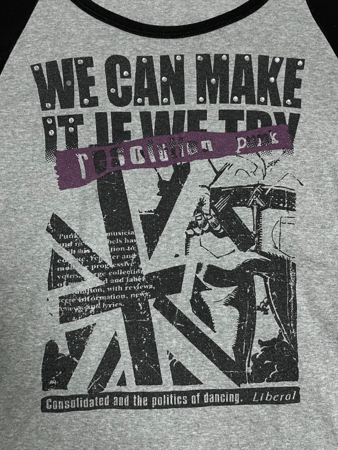 펑크 갸루 y2k 롱슬리브 나그랑 상품이미지2