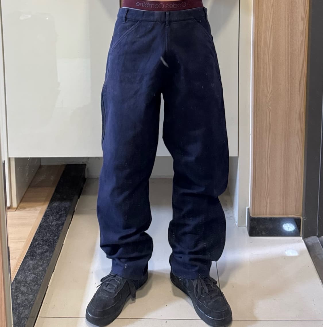 꼼데가르송 셔츠 비대칭 팬츠 상품이미지2