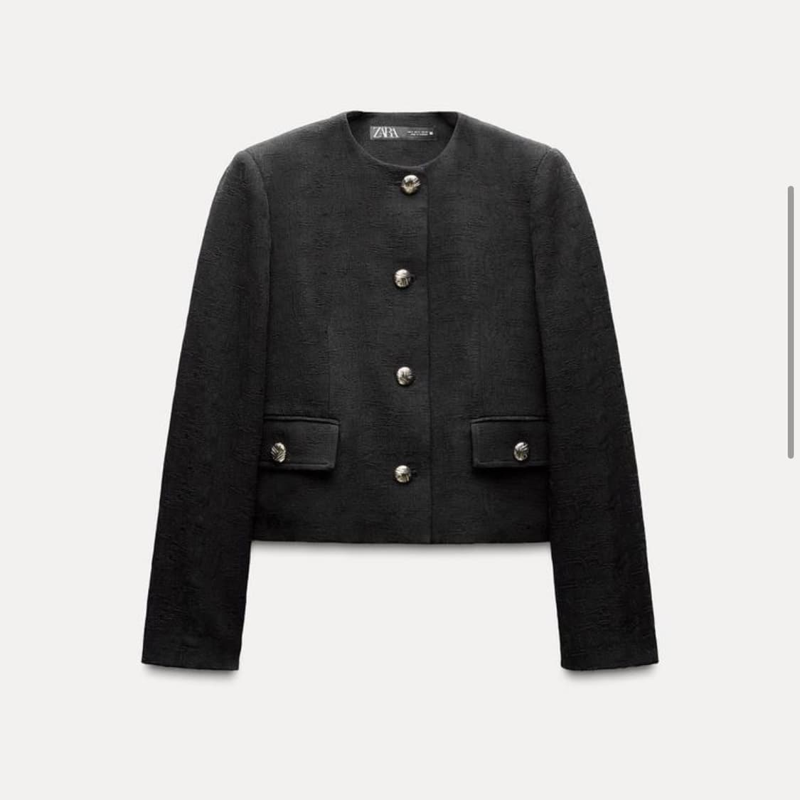 zara 자라 쇼트 자카드 블레이저 (새상품) 상품이미지7