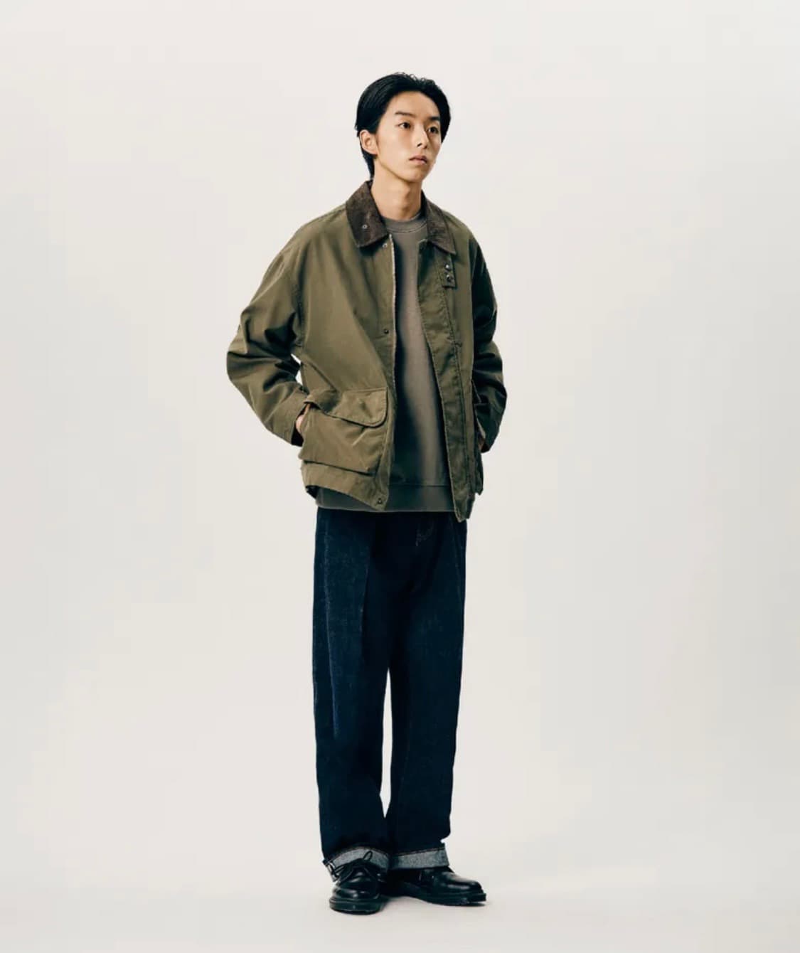 에스피오나지 헌팅 블루종 자켓 XL 올리브 상품이미지7