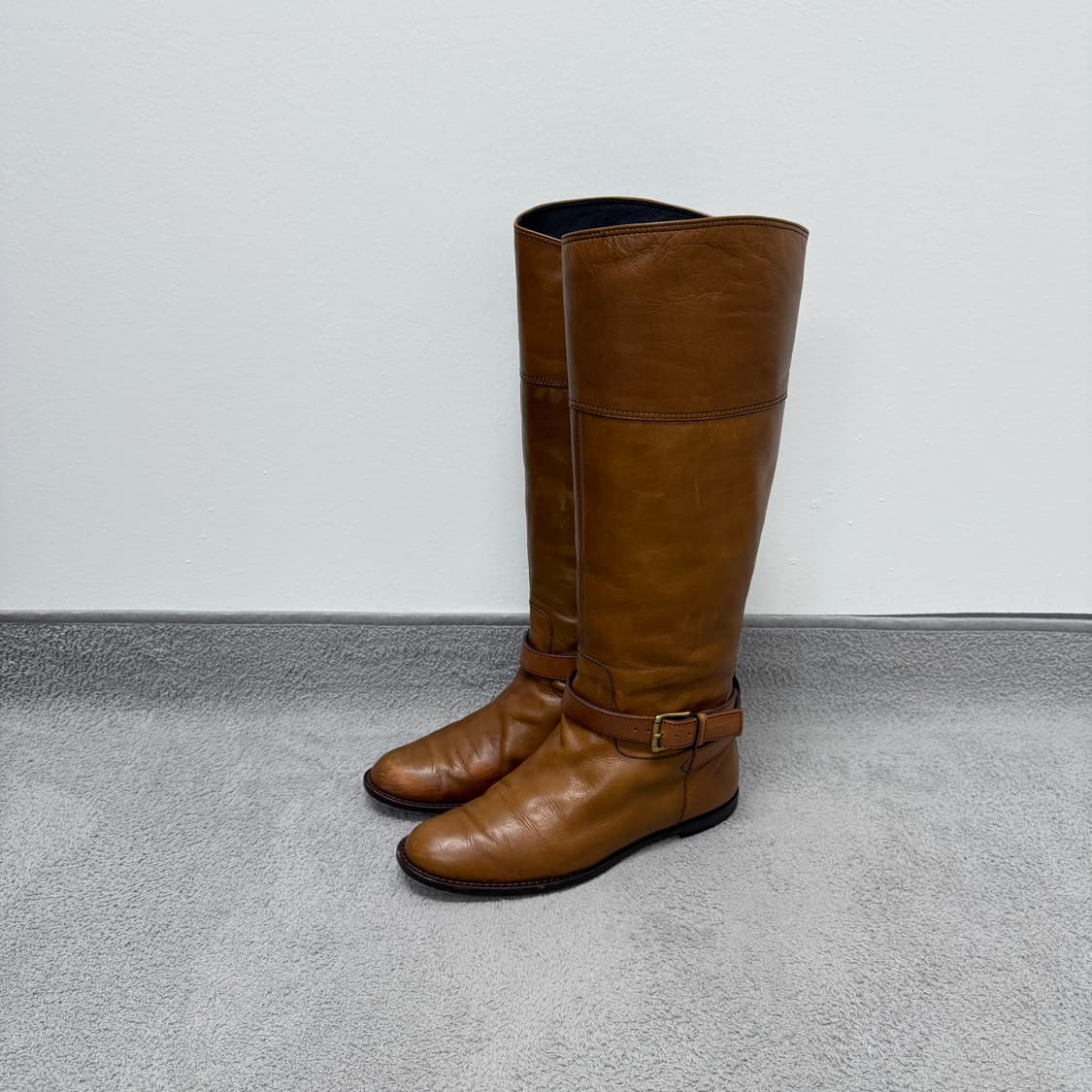 Margaret Howell belt long boots 상품이미지1