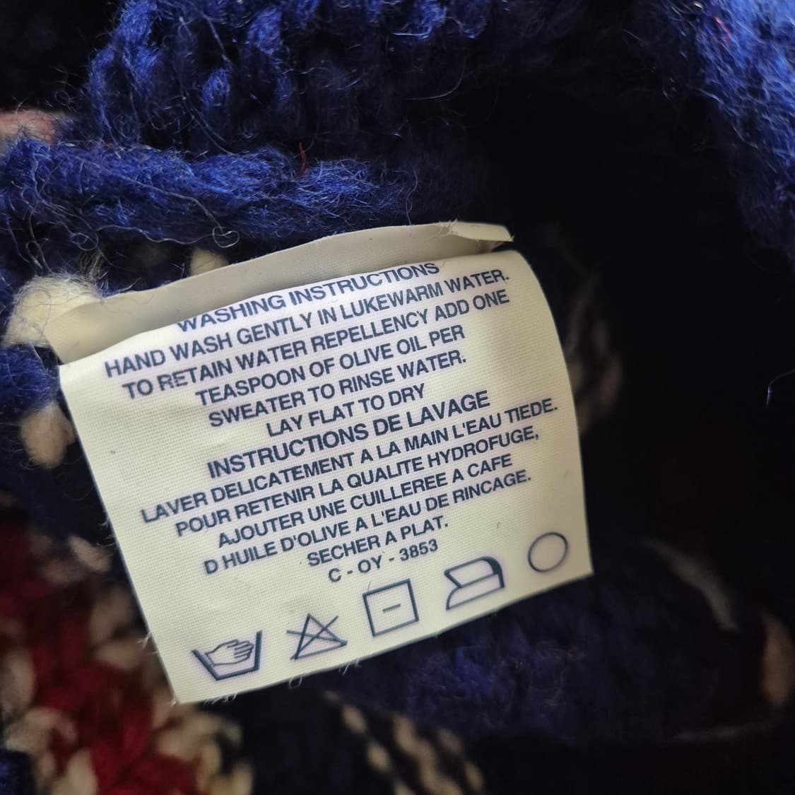 KANATA 카나타 캐나다 스키 패턴 코위찬 새상품 40사이즈 상품이미지6