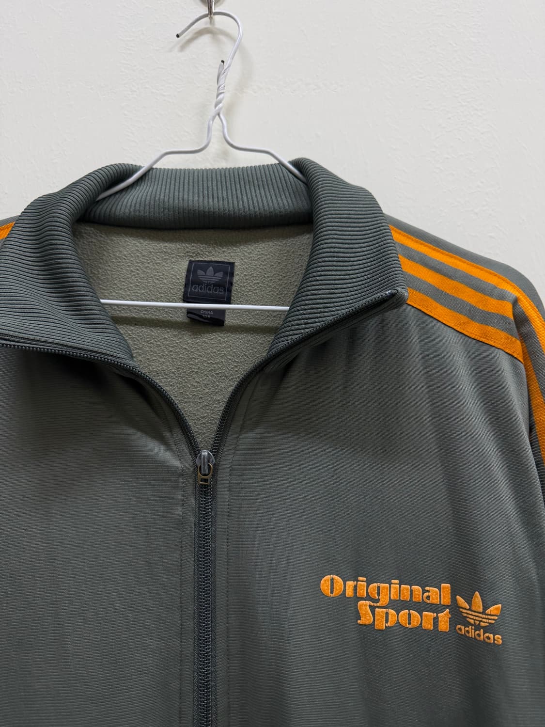 아디다스 카키 오렌지 오리지널 트랙탑 져지 상품이미지3