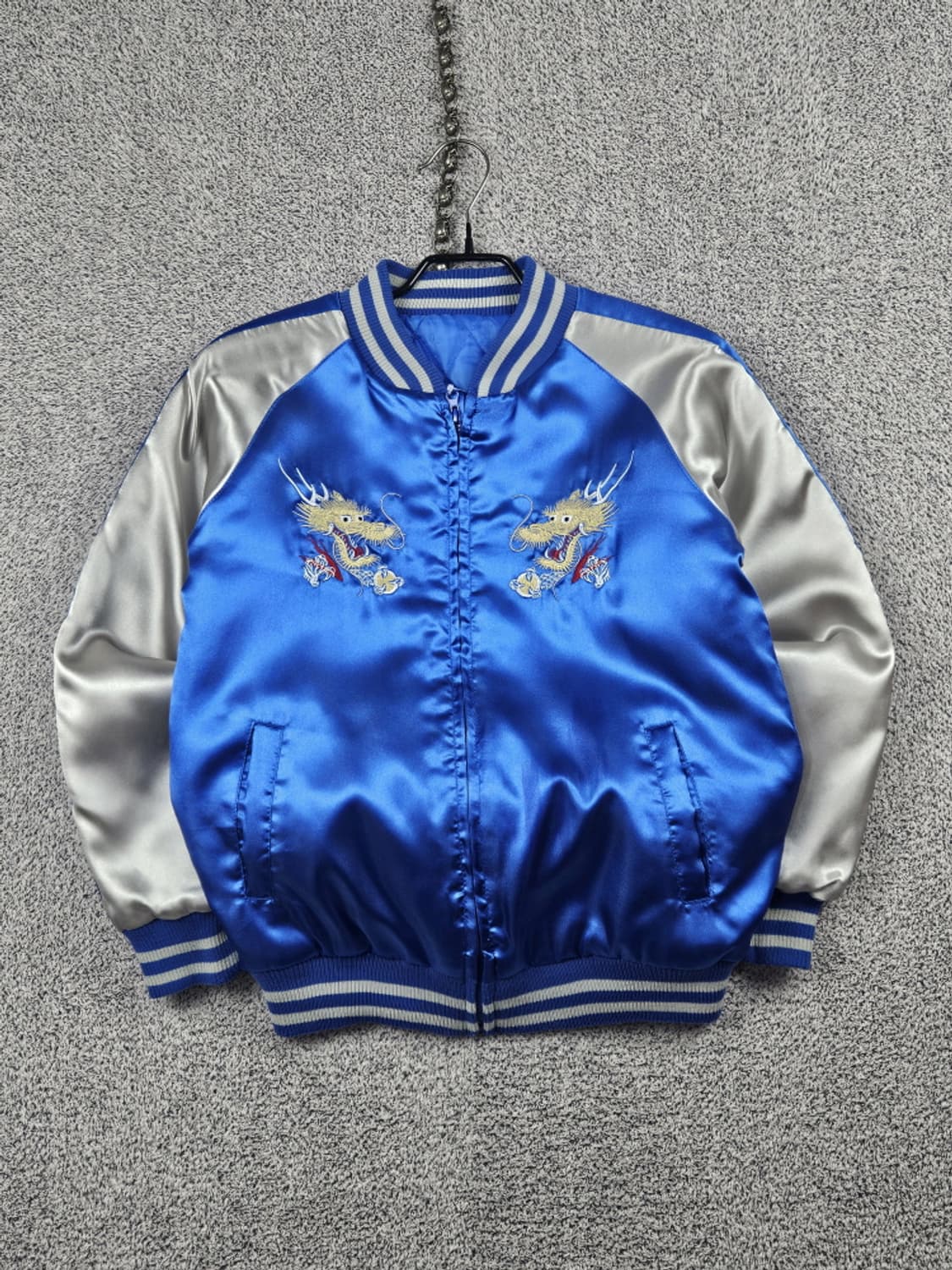 사이드 트랙 드래곤 자수 빈티지 스카잔 ( 상세설명참조 )/ 10041 상품이미지2