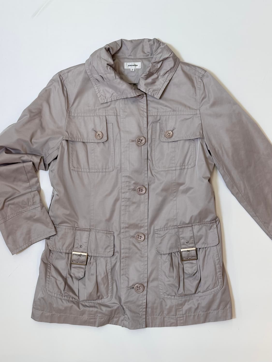 베이비 핑크 포켓 코트 상품이미지8