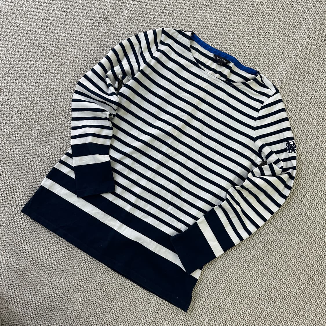 100 빈폴 스트라이프 긴팔 0410D 상품이미지1