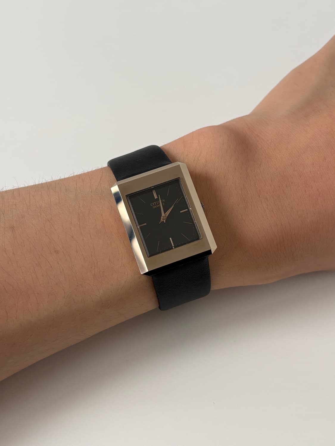 1980s Black Dial Gold Square Quartz 상품이미지10