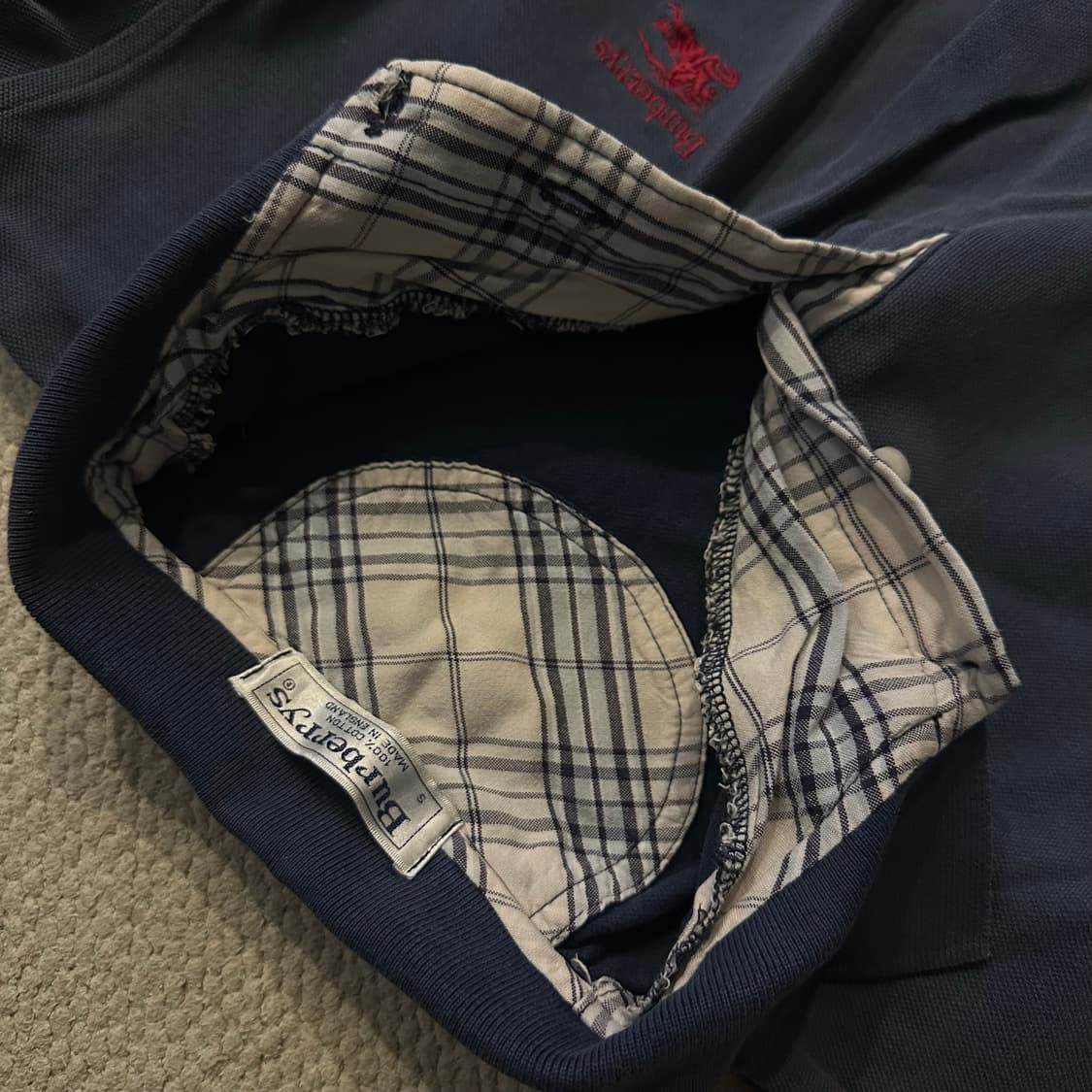 90s 버버리 (Burberrys) 피케 티셔츠  상품이미지8