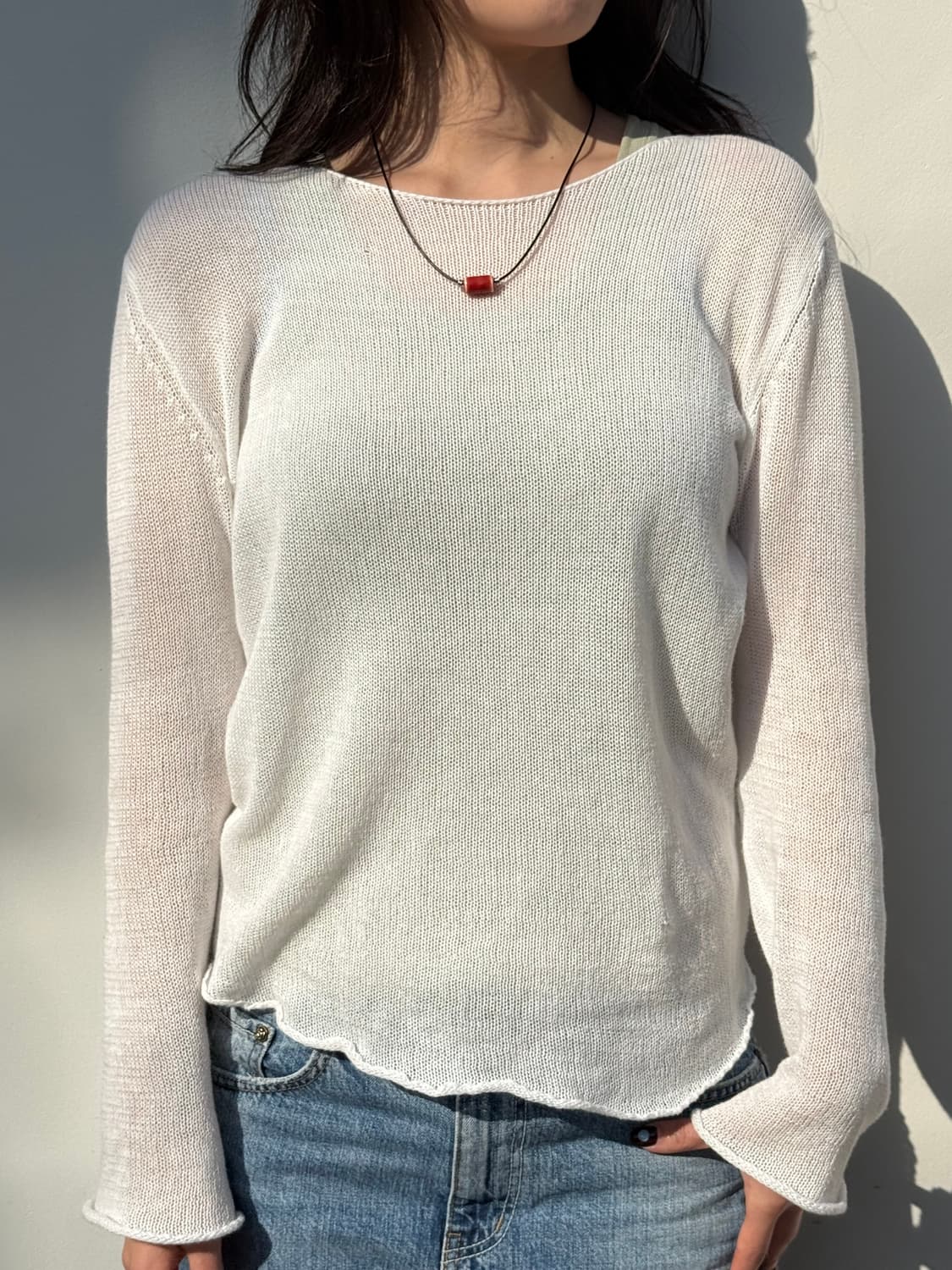 Ceramic Necklace - Pure Red 상품이미지2