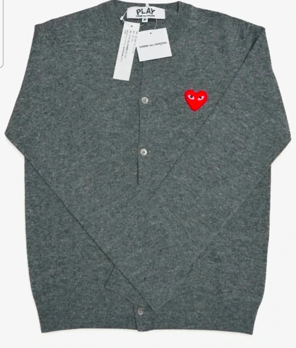 꼼데가르송 여성 라운드 가디건(새상품) 상품이미지1