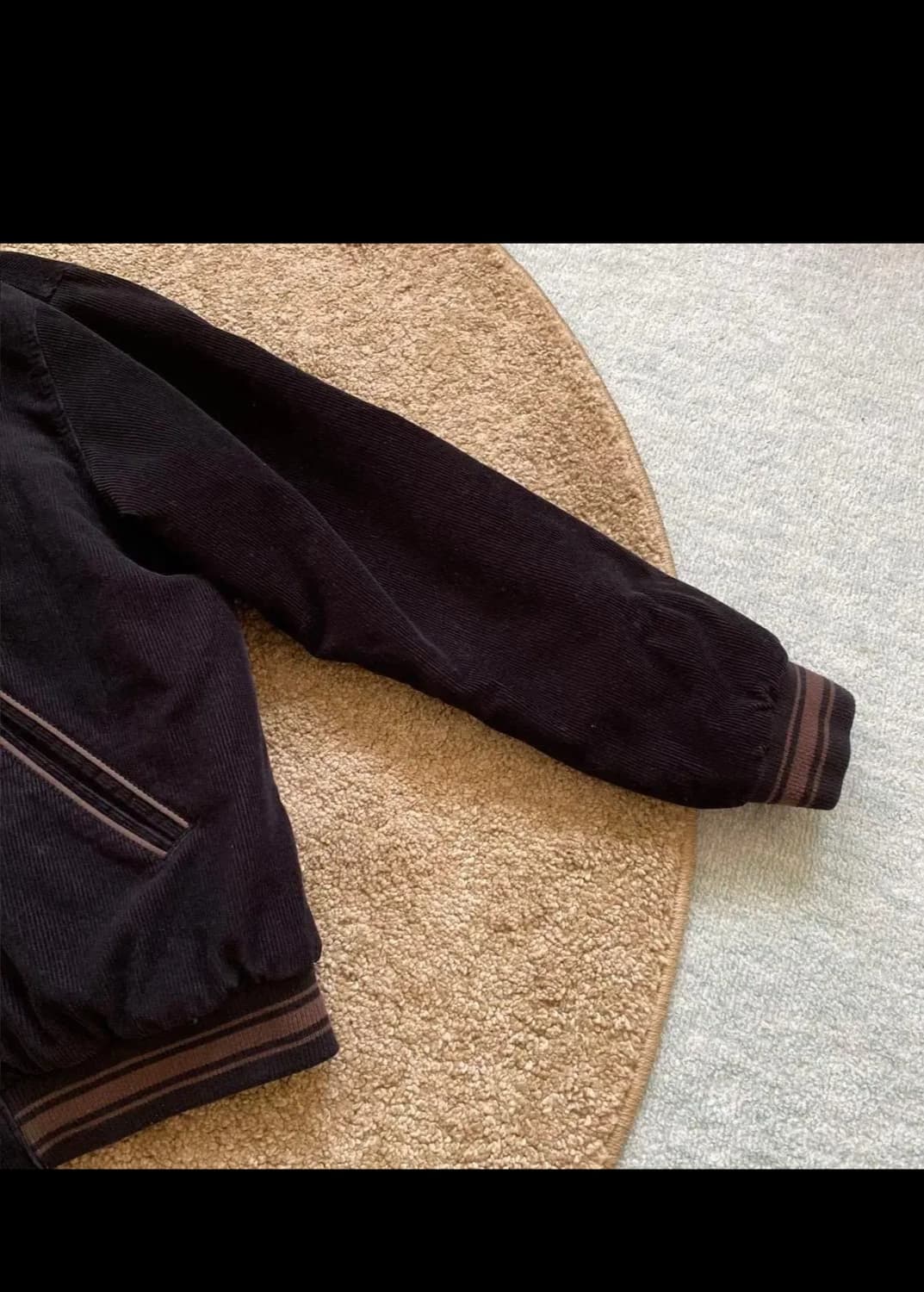 디스이즈네버댓 코듀로이 바시티 다크 네이비 L 상품이미지4