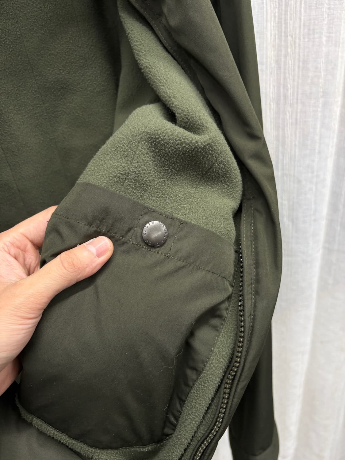 폴로 랄프로렌 카키 페리 블루종 윈드 자켓 상품이미지7