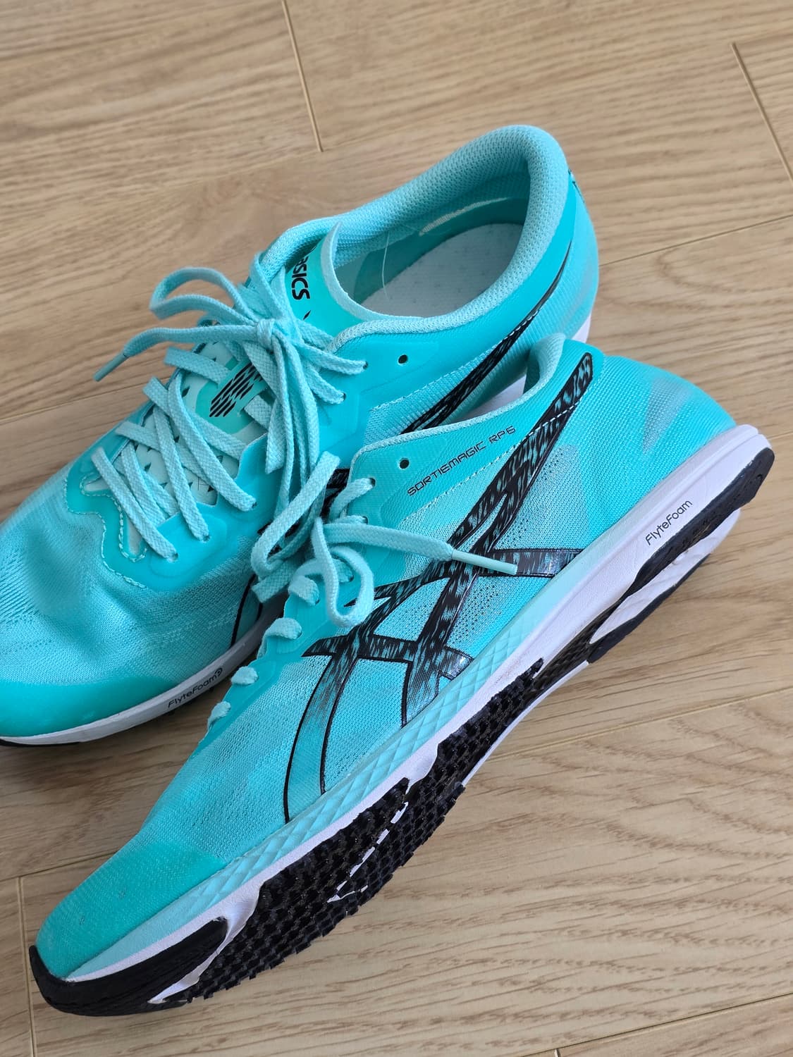 Ascis 아식스 솔티매직 RP6 민트블랙 런닝화 275 상품이미지1