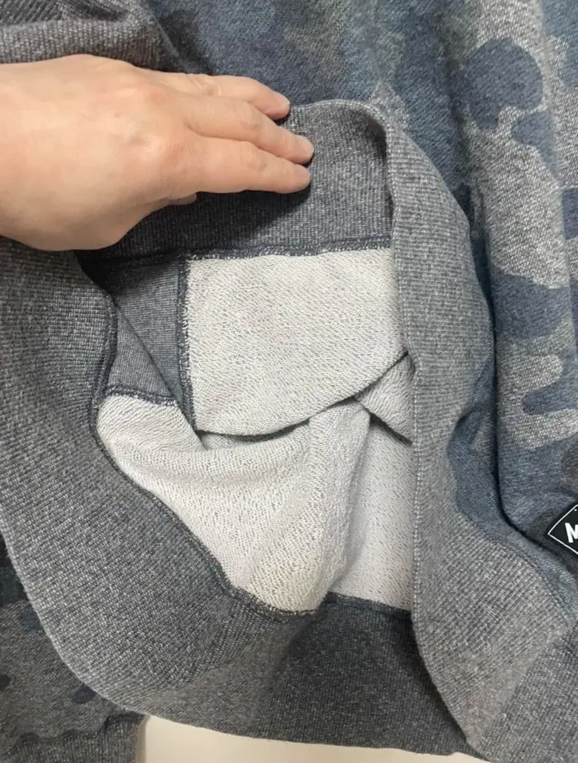 미하이야스히로 MIHARA /빌라봉 콜라보 스웻셔츠 M size 상품이미지4
